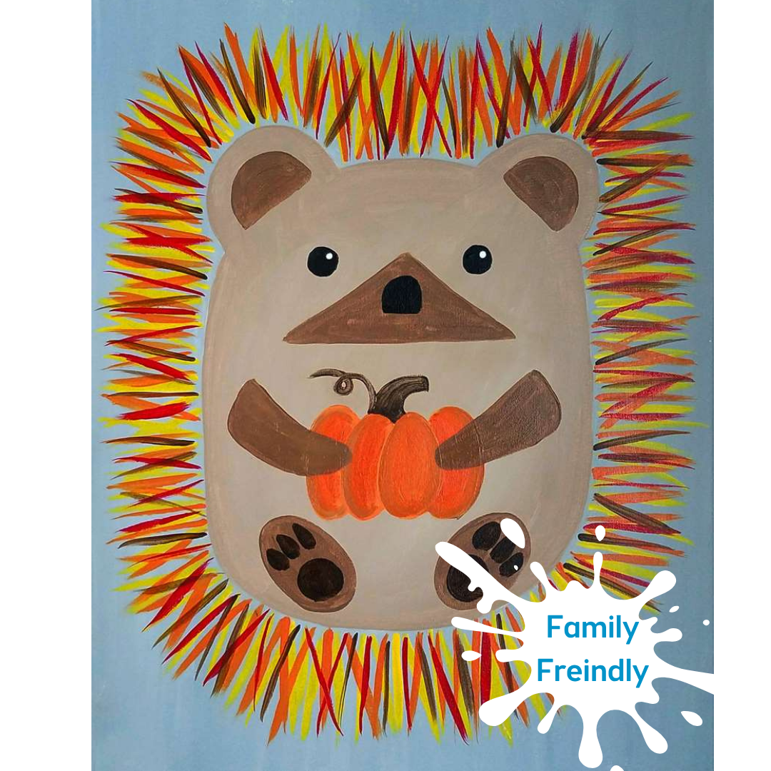 Pumpkin Spiced Hedgehog